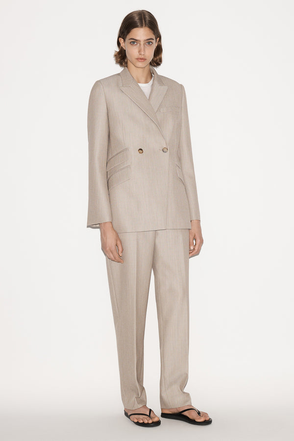 nellie partow Steph Jacket Oat