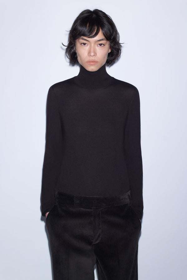 nellie partow Susan Sweater Espresso