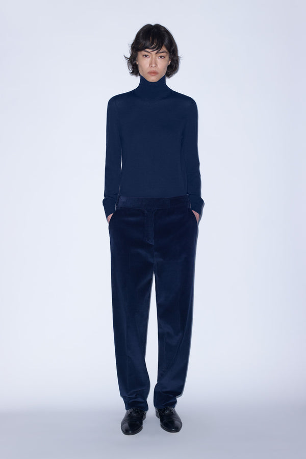 nellie partow Susan Sweater Navy