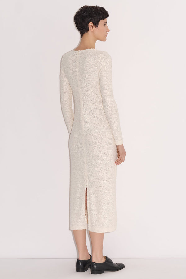 Nellie Partow Tina Dress Ivory