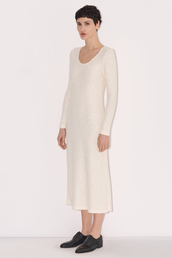 nellie partow Tina Dress Ivory