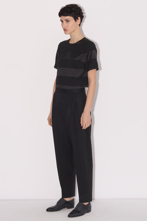 Nellie Partow Tori Top Black