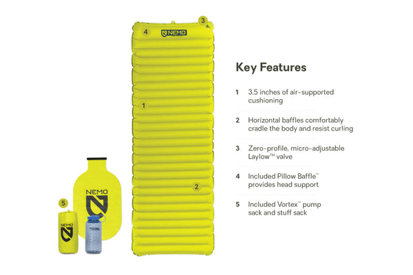 Nemo Equipment Astro™ Non-Insulated Lightweight Sleeping Pad