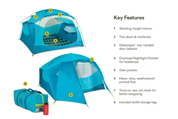 Nemo Equipment Aurora Highrise™ Camping Tent