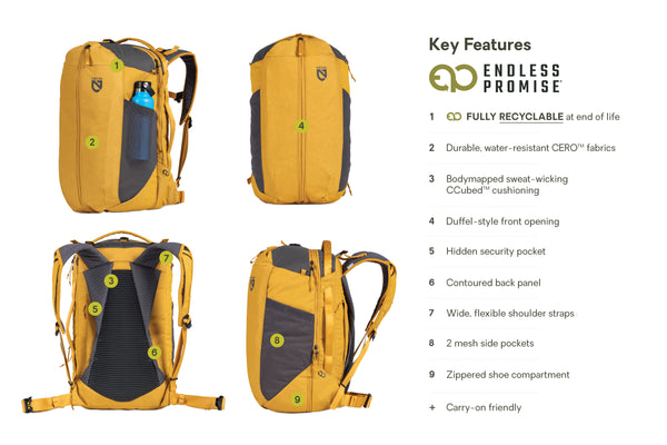 Nemo Equipment Vantage™ 40L Endless Promise® Everyday Adventure Daypack