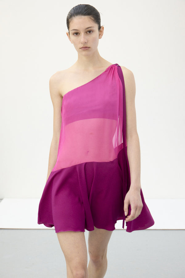 Nensi Dojaka DAPHNE SWING DRESS In FUSCIA