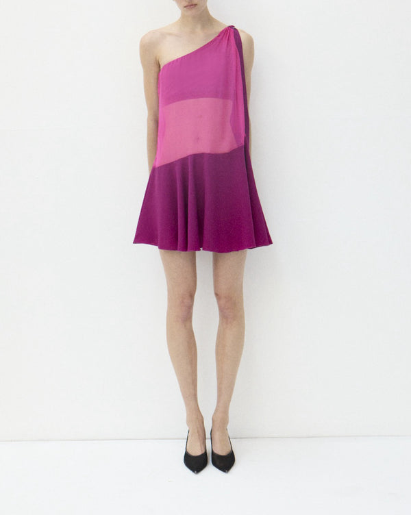 nensi dojaka DAPHNE SWING DRESS in FUSCIA