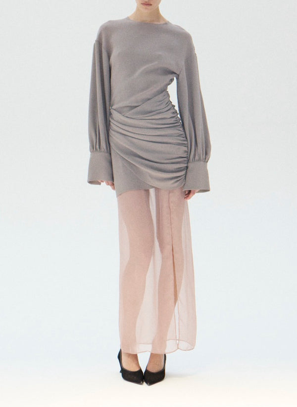 nensi dojaka DAVINA DRAPED DRESS