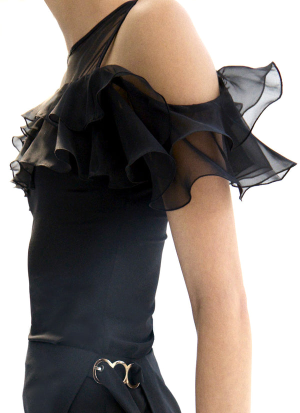 Nensi Dojaka EMILI RUFFLE TOP