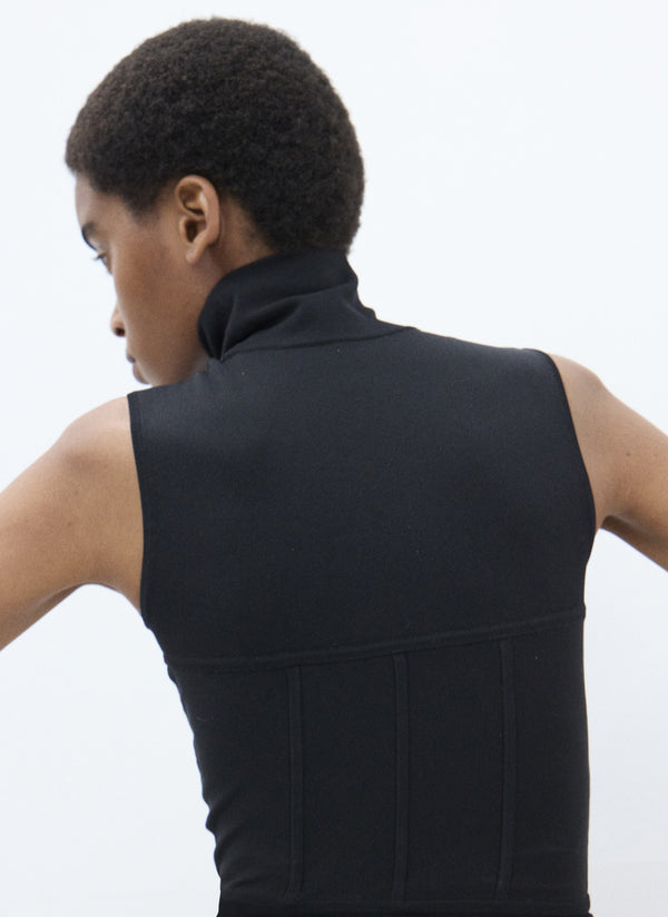 Nensi Dojaka GWYNETH KNITTED CORSET MAXI