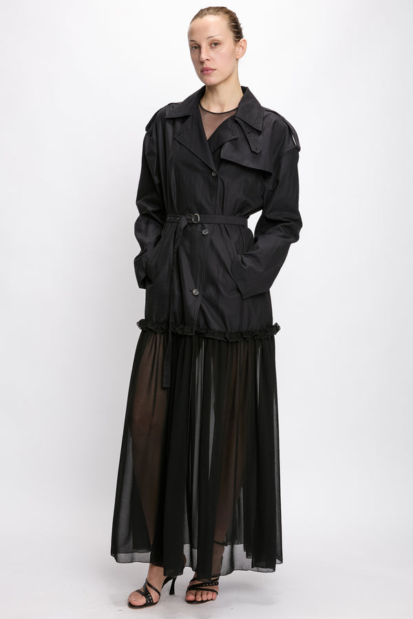 Nensi Dojaka MIA HYBRID TRENCH COAT