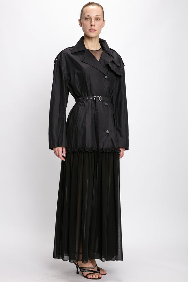Nensi Dojaka MIA HYBRID TRENCH COAT