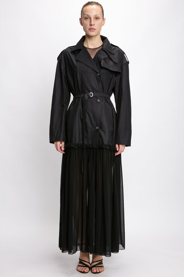 Nensi Dojaka MIA HYBRID TRENCH COAT