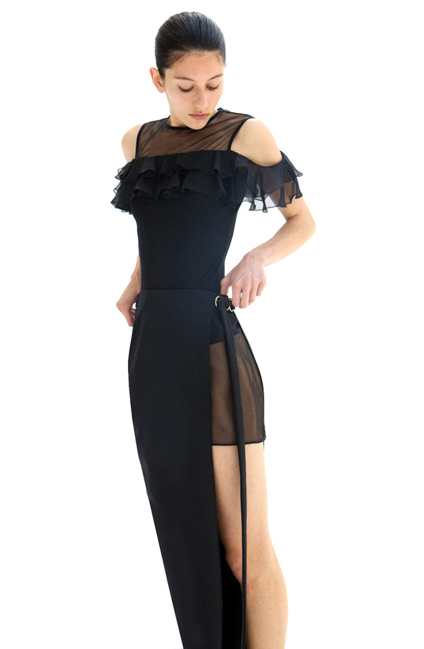 Nensi Dojaka UMA LONG SKIRT WITH SIDE SPLIT