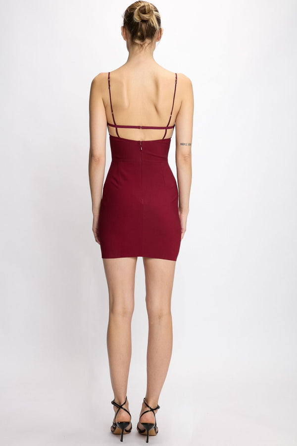 Nensi Dojaka V-WIRE BRA MINI DRESS