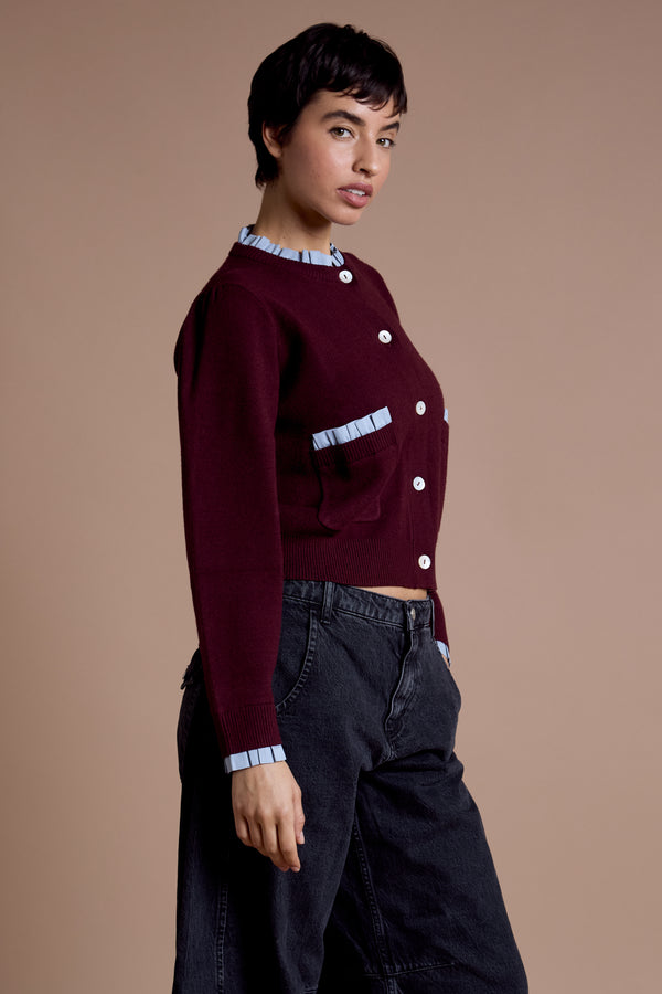 Neon Rose Andie Cardigan