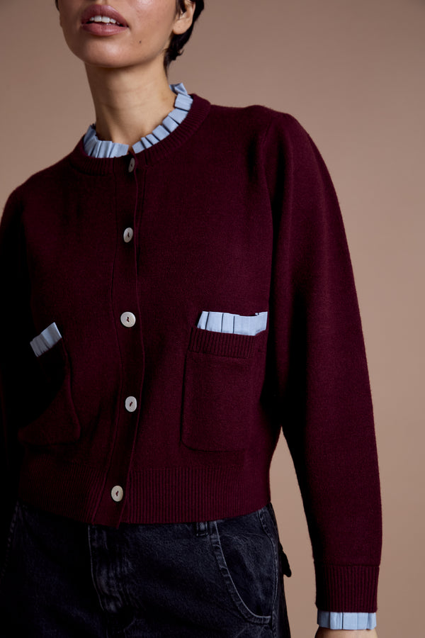 Neon Rose Andie Cardigan