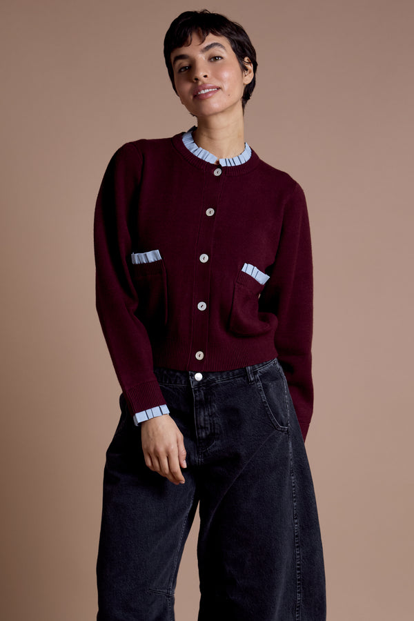 Neon Rose Andie Cardigan