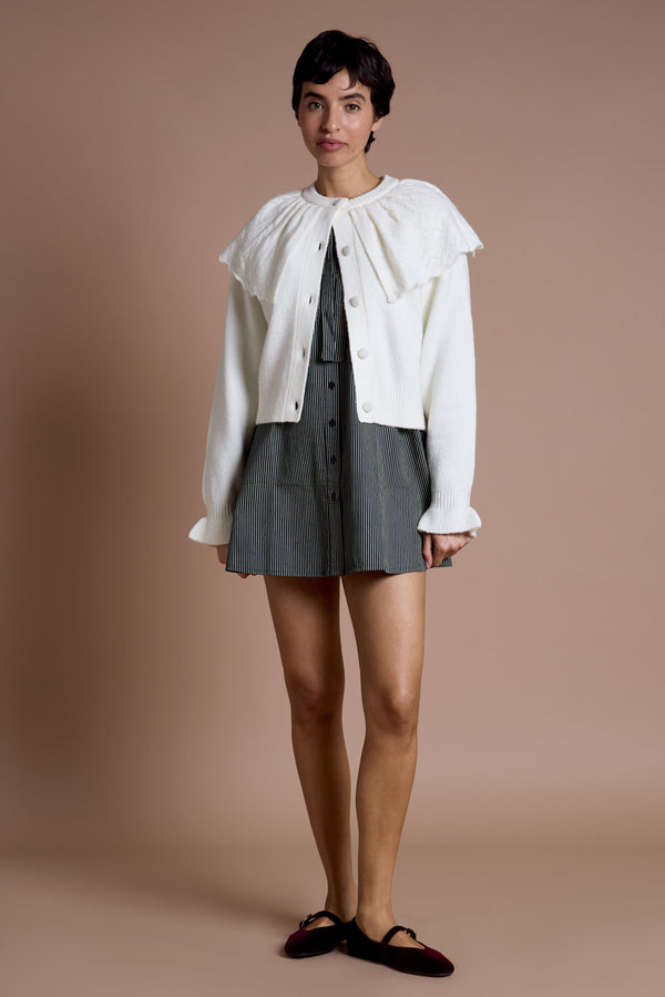 Neon Rose Juliette Cape Detail Cardigan