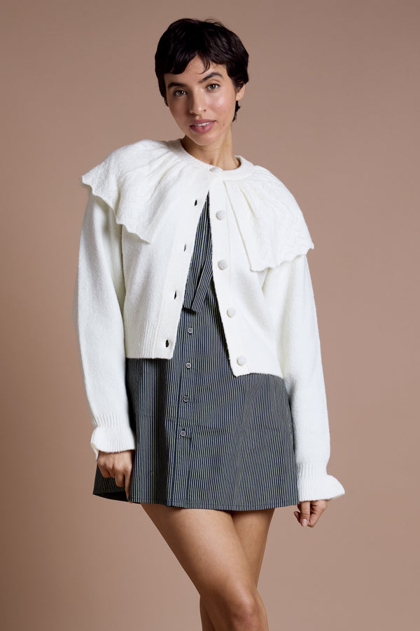 neon rose Juliette Cape Detail Cardigan