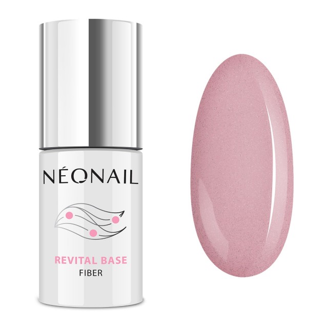 neonail Gel Polish 7 2 ml Revital Base Fiber Blinking Cover Pink
