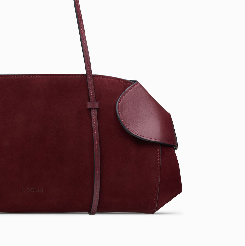 Neous BERENICES EAST WEST Shoulder Bag | NEOUS Handbags BURGUNDY