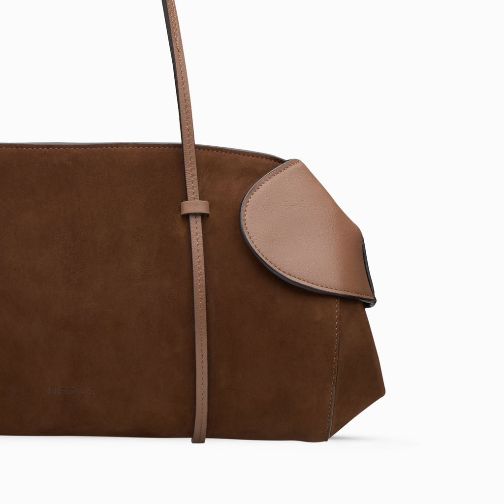 Neous BERENICES EAST WEST Shoulder Bag | NEOUS Handbags DARK TAUPE