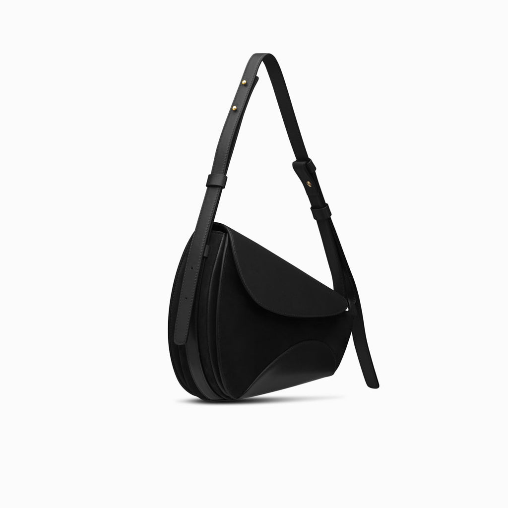 Neous BERENICES SADDLE Shoulder & Crossbody | NEOUS Handbags BLACK