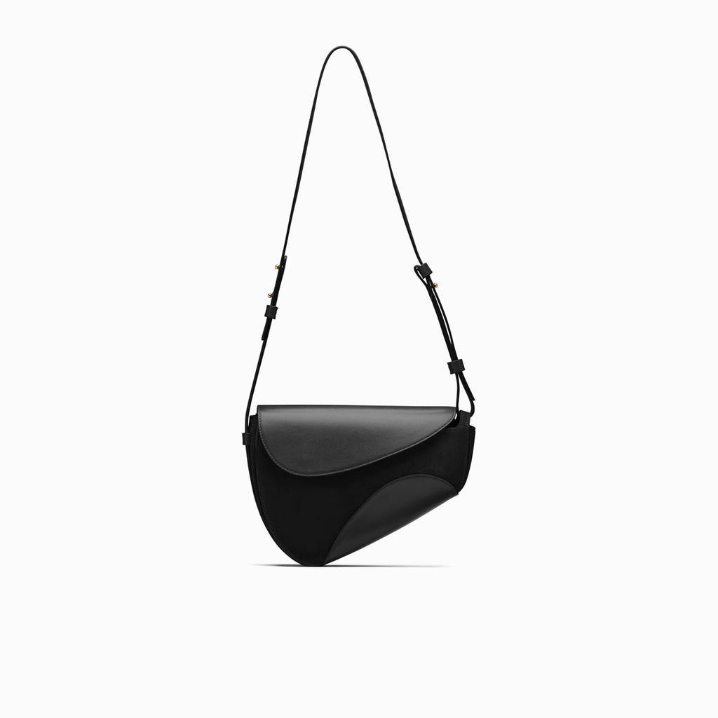 Neous BERENICES SADDLE Shoulder & Crossbody | NEOUS Handbags BLACK