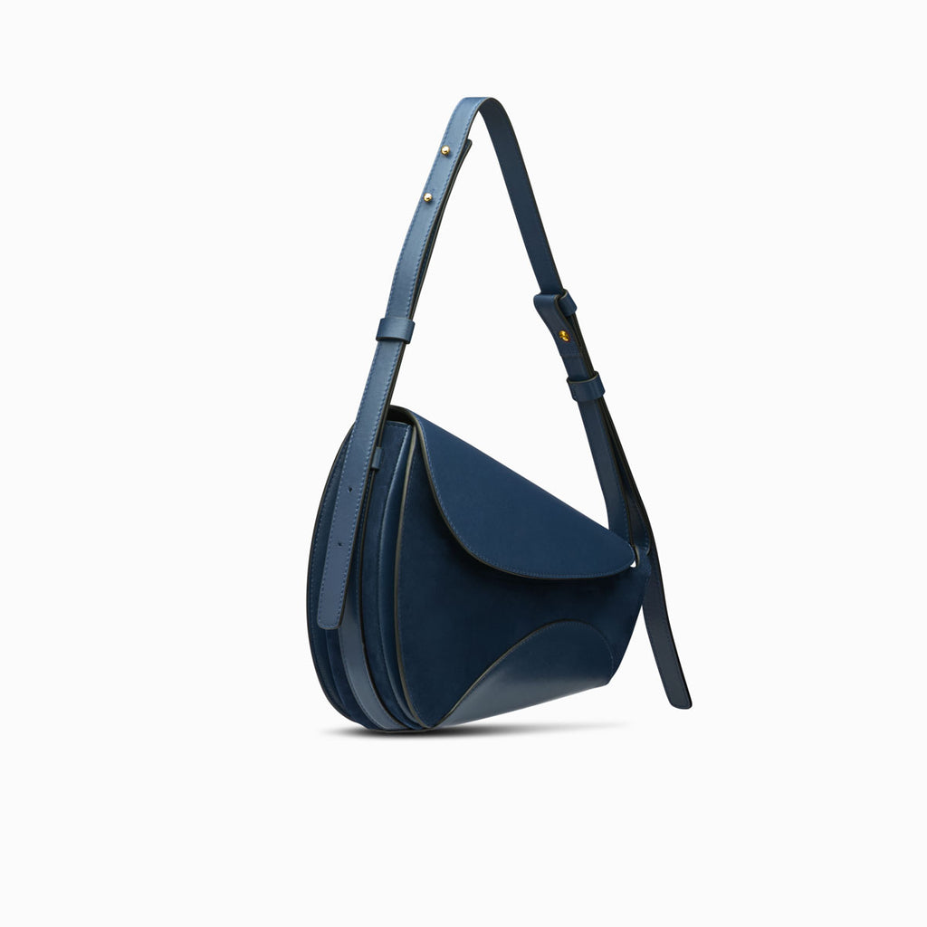 Neous BERENICES SADDLE Shoulder & Crossbody | NEOUS Handbags NAVY