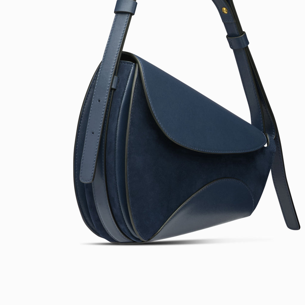 Neous BERENICES SADDLE Shoulder & Crossbody | NEOUS Handbags NAVY