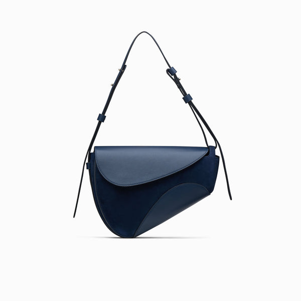 neous BERENICES SADDLE Shoulder & Crossbody | NEOUS Handbags NAVY