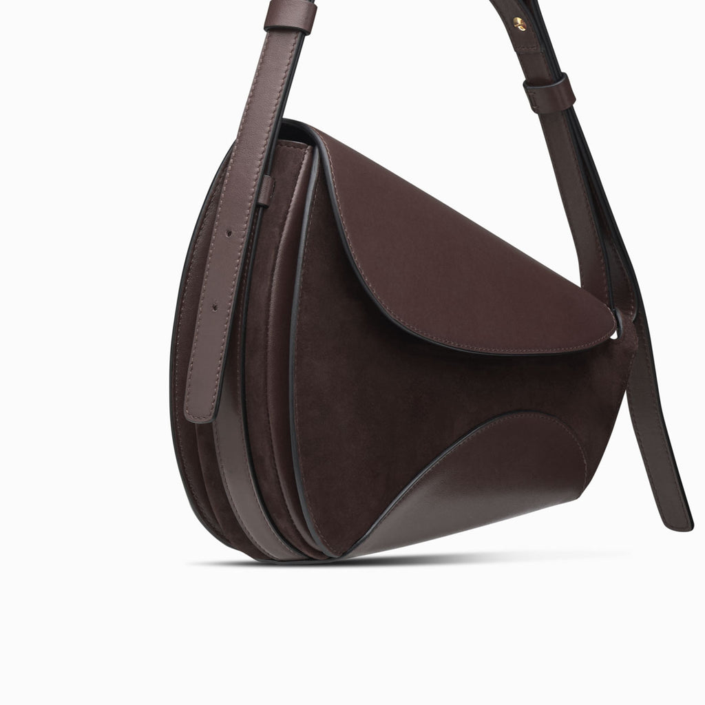 Neous BERENICES SADDLE Shoulder & Crossbody | NEOUS Handbags DARK CHOCOLATE