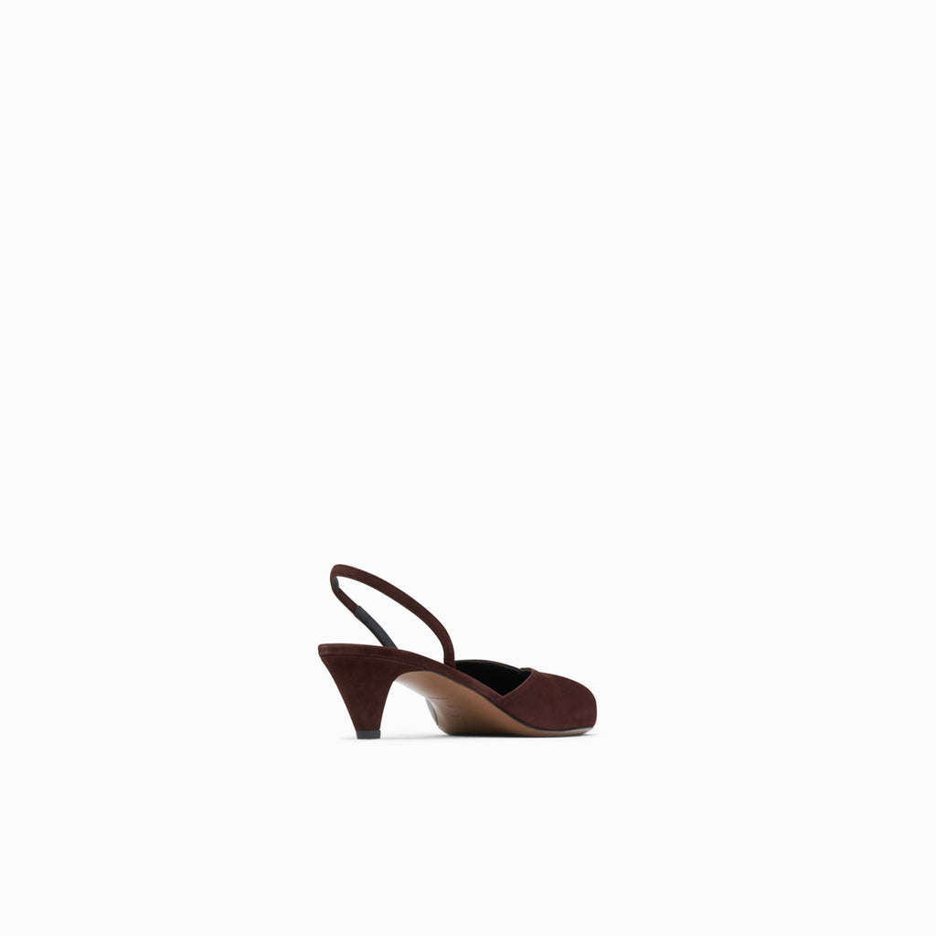 Neous CULUMBA Womens Slingback Pumps DARK CHOCOLATE