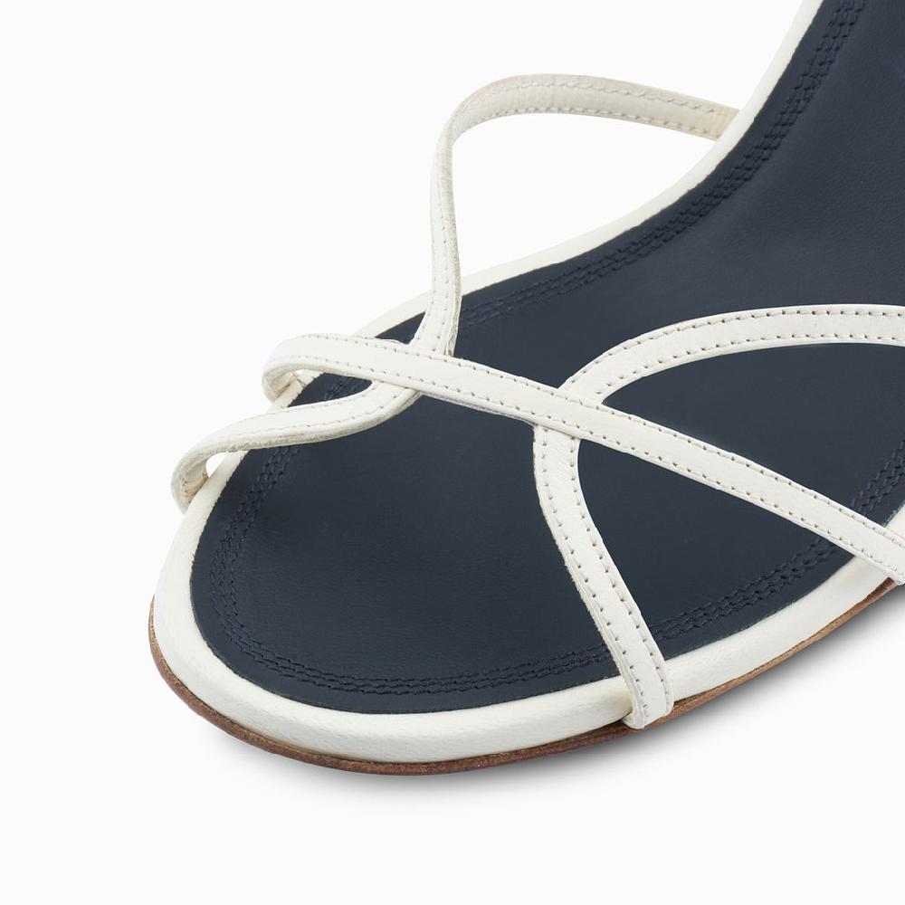 Neous Ibor Women's Leather Heels Cream