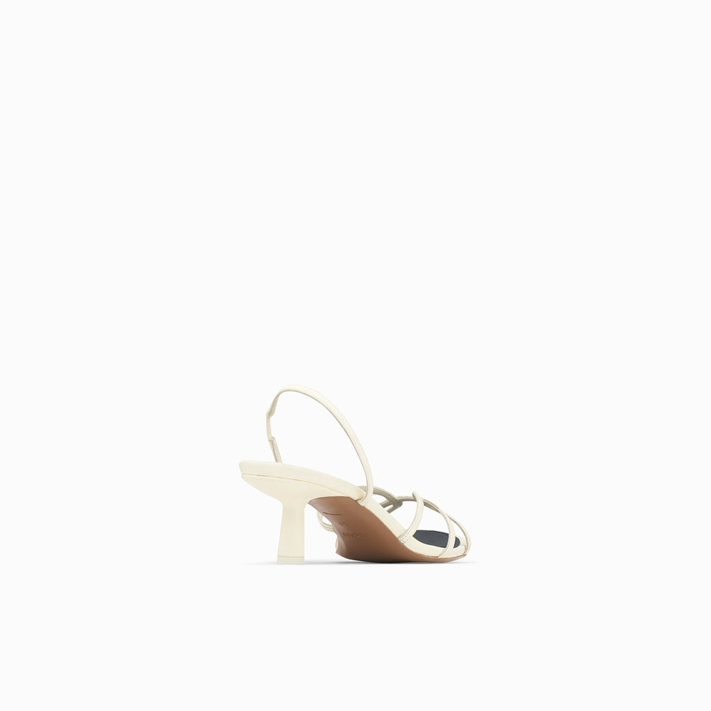 Neous Ibor Women's Leather Heels Cream
