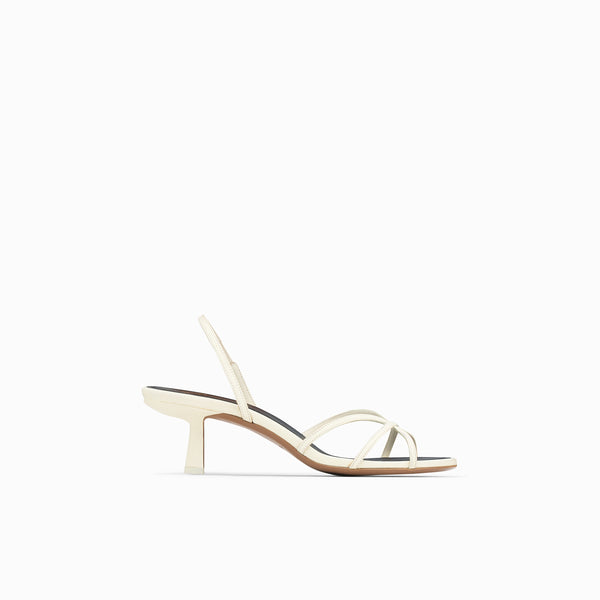 neous Ibor Women's Leather Heels Cream