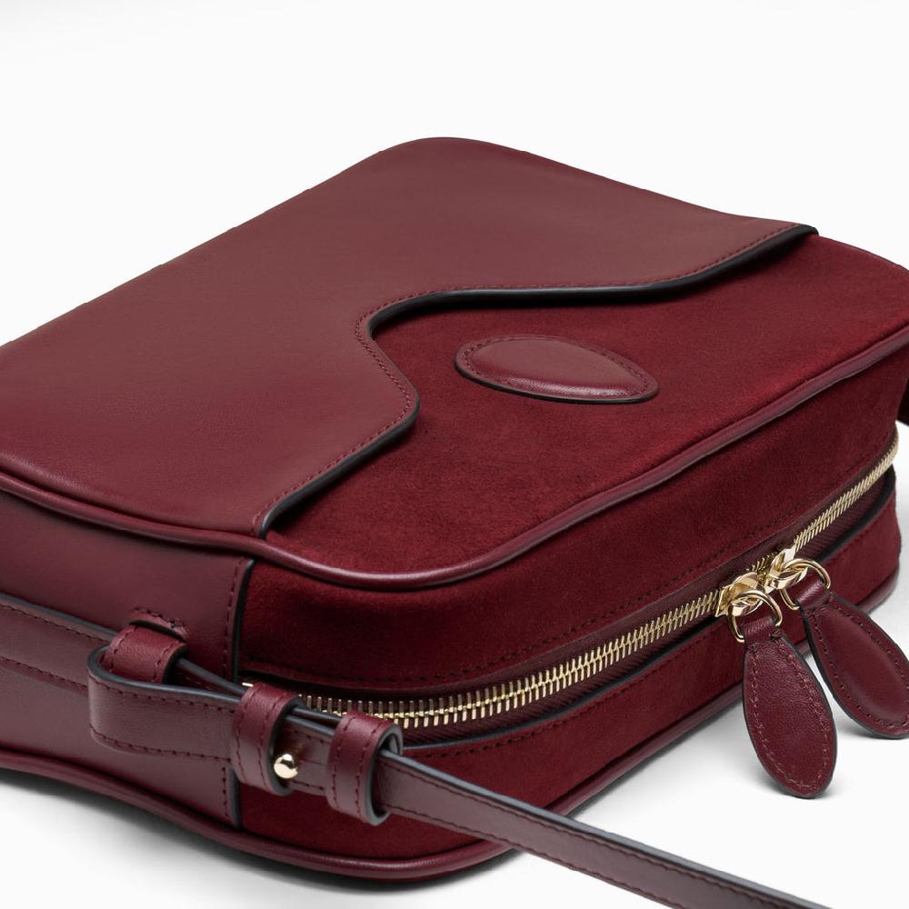 Neous LEO Crossbody Bag | NEOUS Handbags BURGUNDY