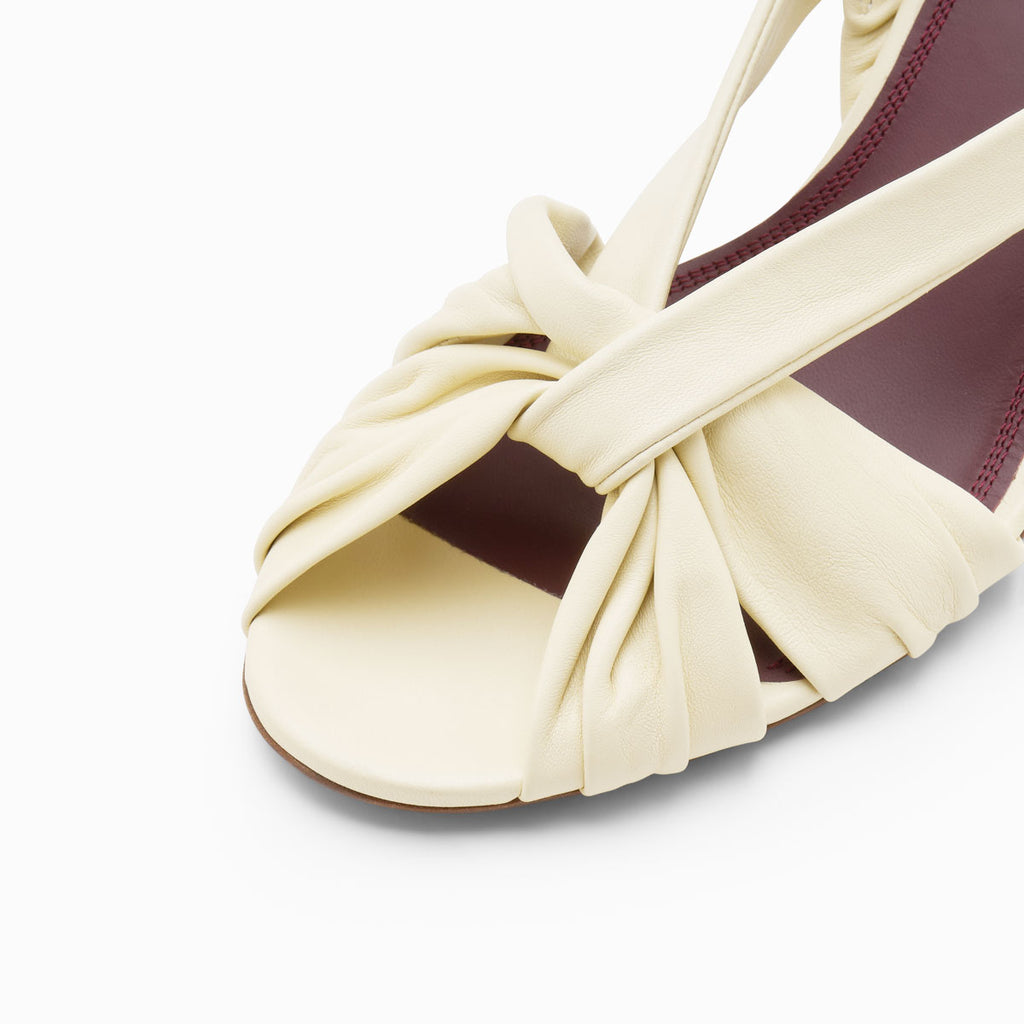 Neous NAOS Women's Leather Sandals CREAM