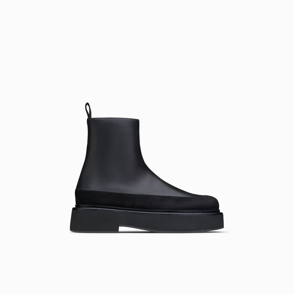 neous NEOUS BUNA Zip Up Boots BLACK