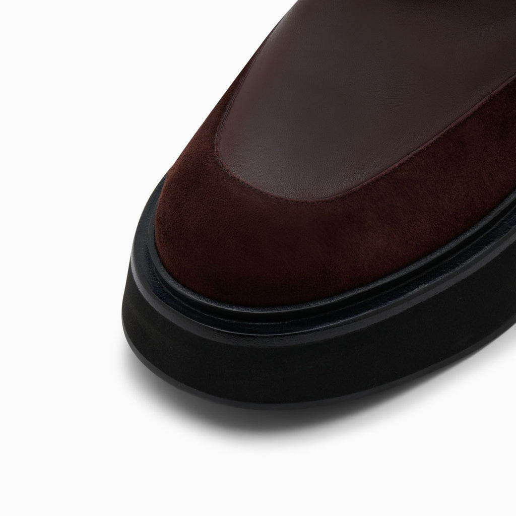 Neous NEOUS BUNA Zip Up Boots DARK CHOCOLATE