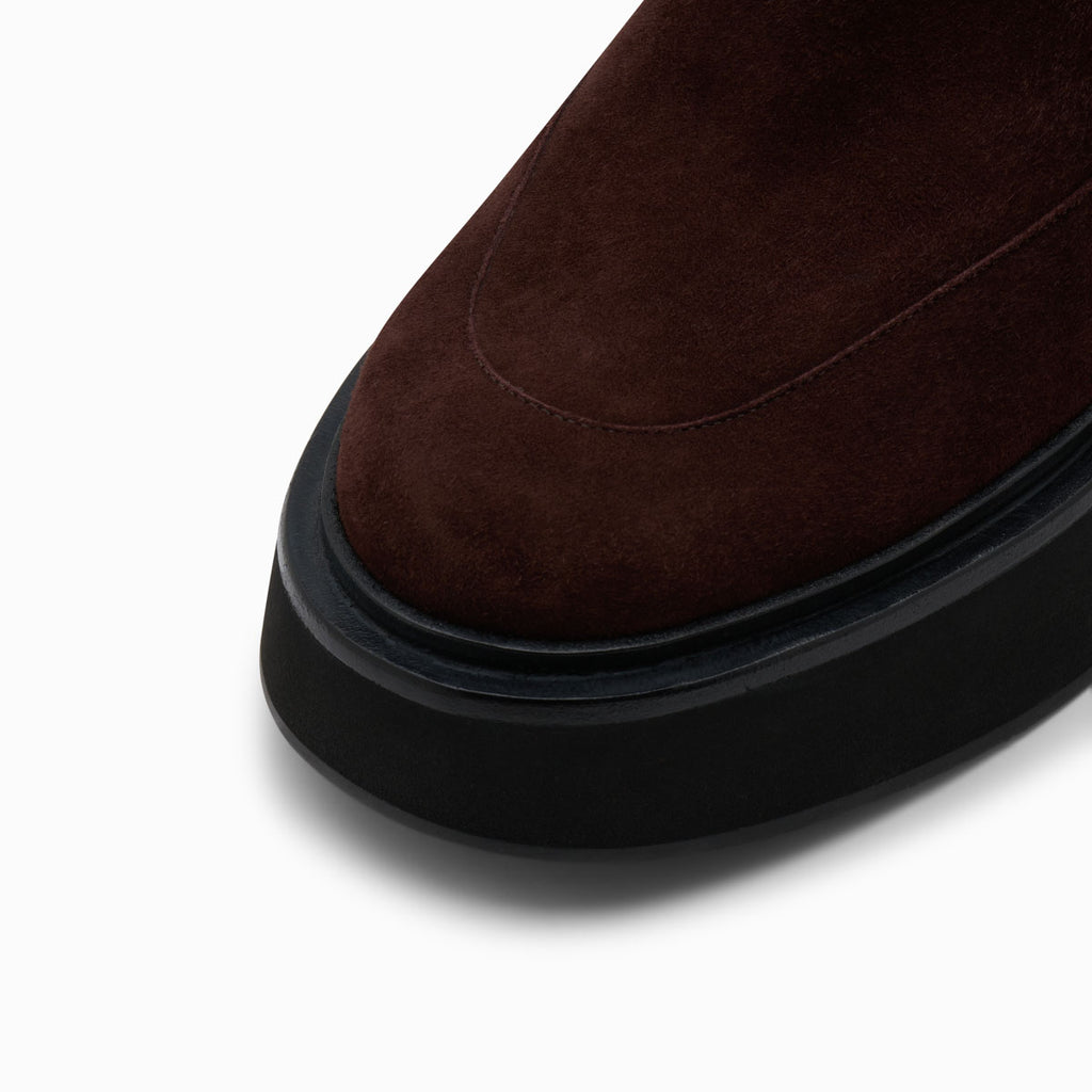 Neous NEOUS BUNA Zip Up Boots DARK CHOCOLATE