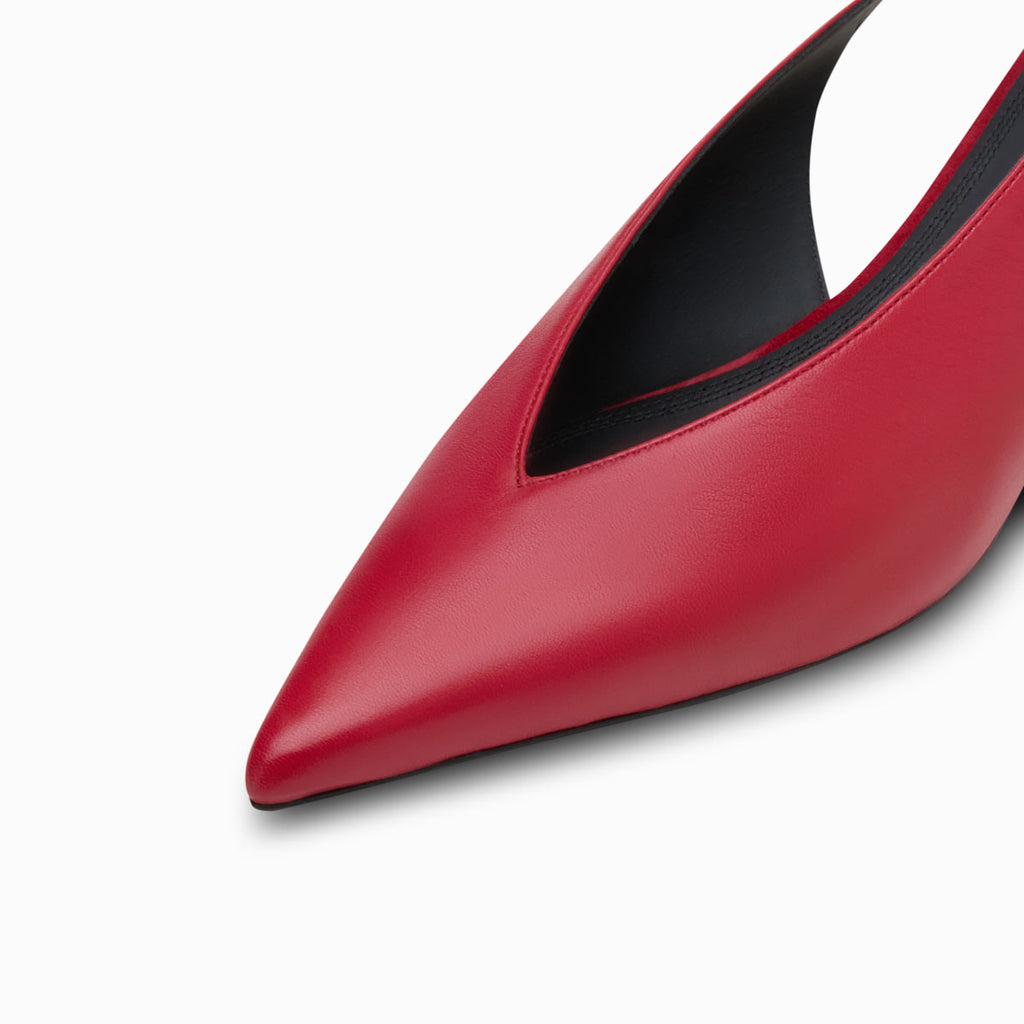 Neous NEOUS DISKE Slingback Pumps RED
