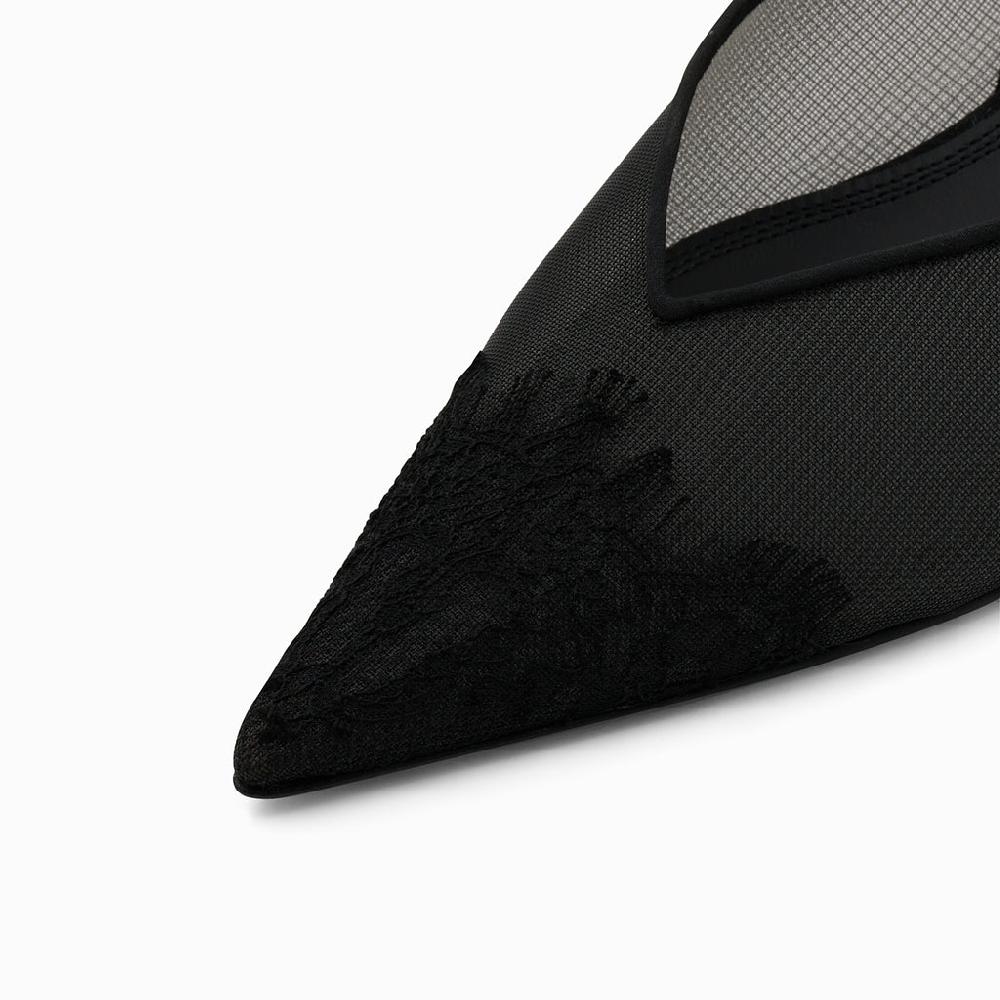 Neous NEOUS Irena Slingback Shoes Black/Black