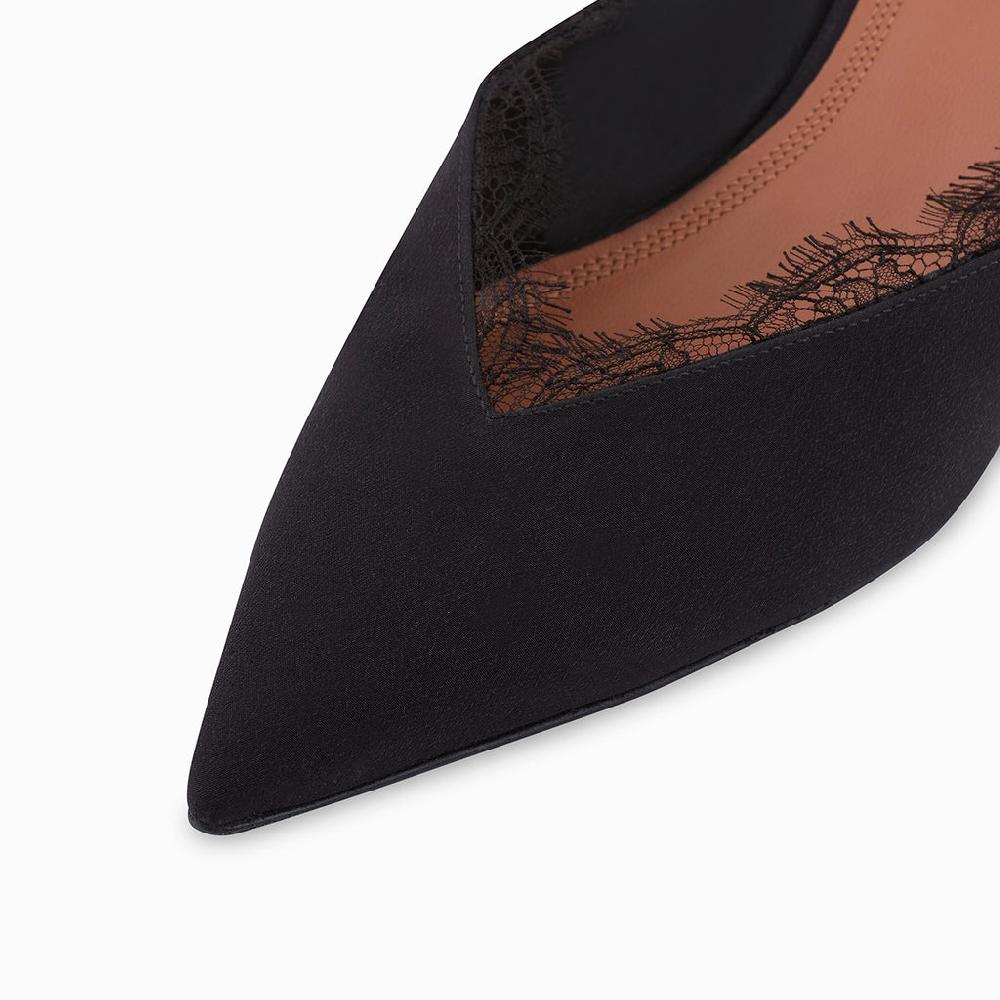 Neous NEOUS Irena Slingback Shoes Black/Black
