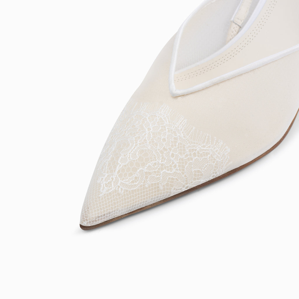 Neous NEOUS Irena Slingback Shoes Cream/Cream