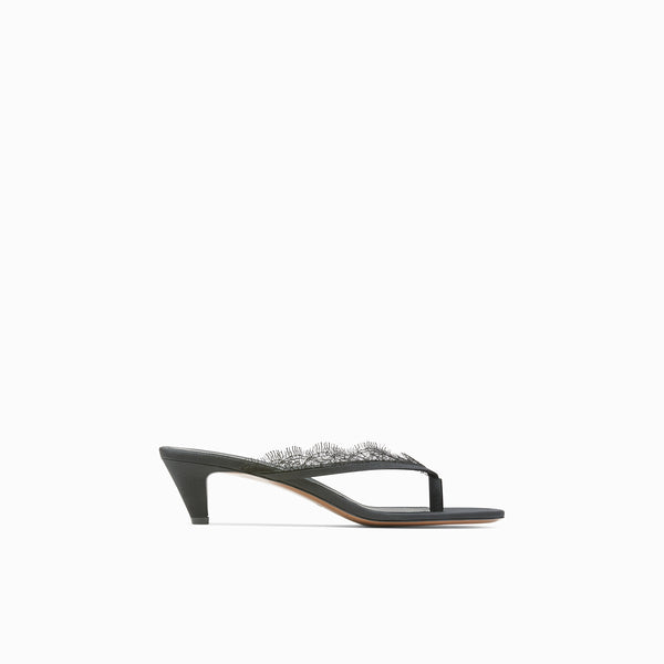 neous NEOUS Kalliope Kitten Heel Sandal Black