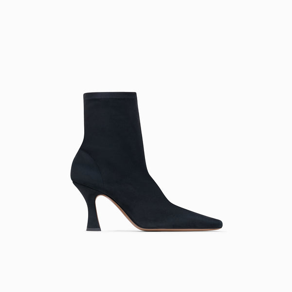 neous NEOUS Ran Stretch Suede Boots Black