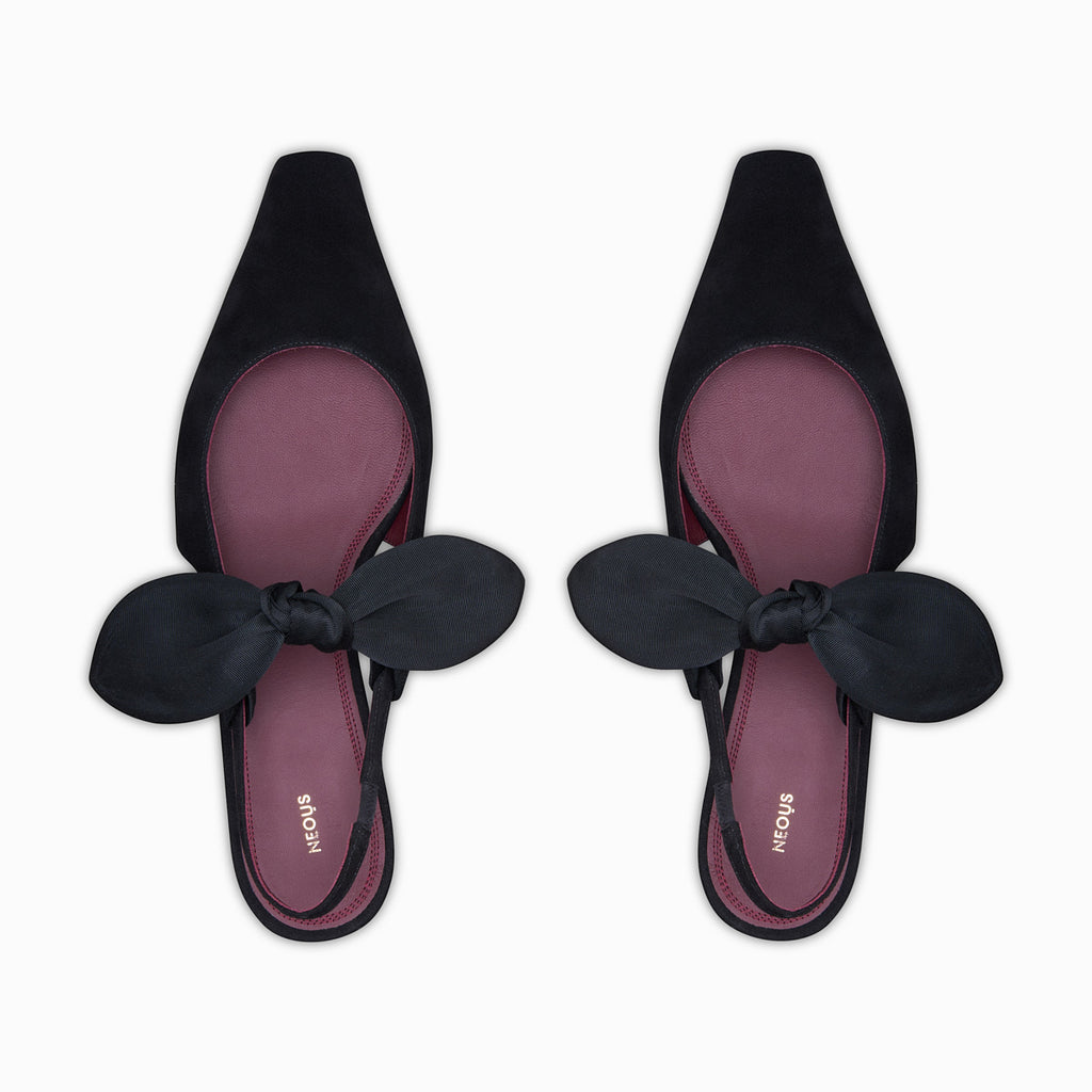Neous NEOUS Uba Slingback Flat Black