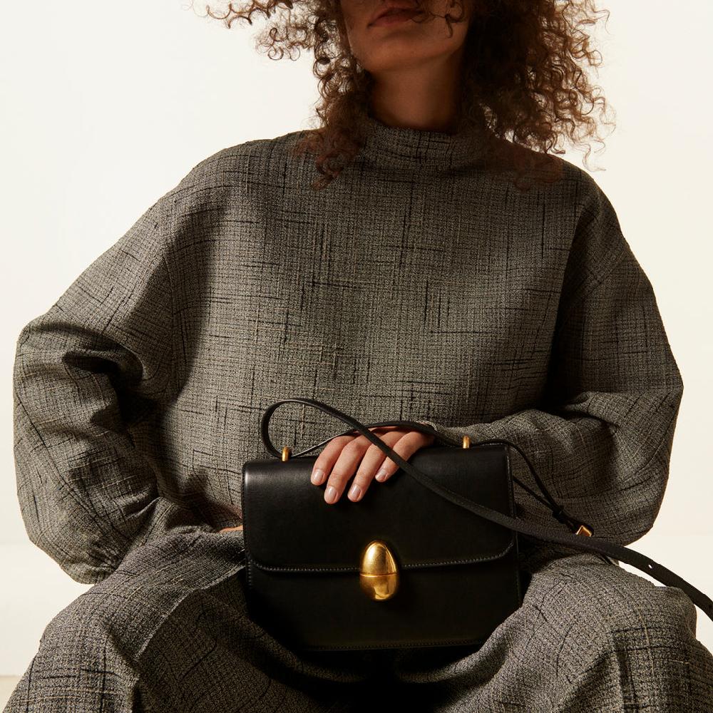 Neous Phoenix Crossbody Bag | NEOUS Bags Black